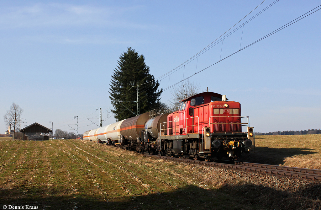 294 734 mit EK 56361 am 18.03.2015 zwischen Schäftlarn und Baierbrunn.