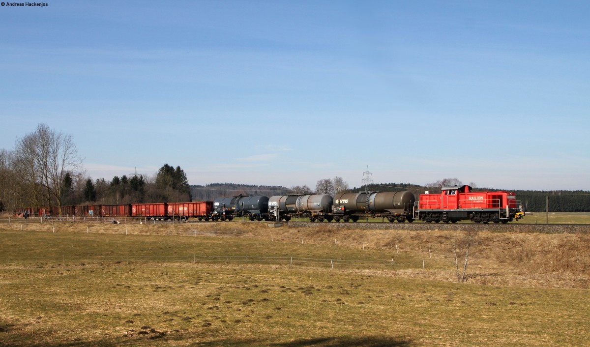 294 867-7 mit dem EK ***** bei Stetten 10.3.15