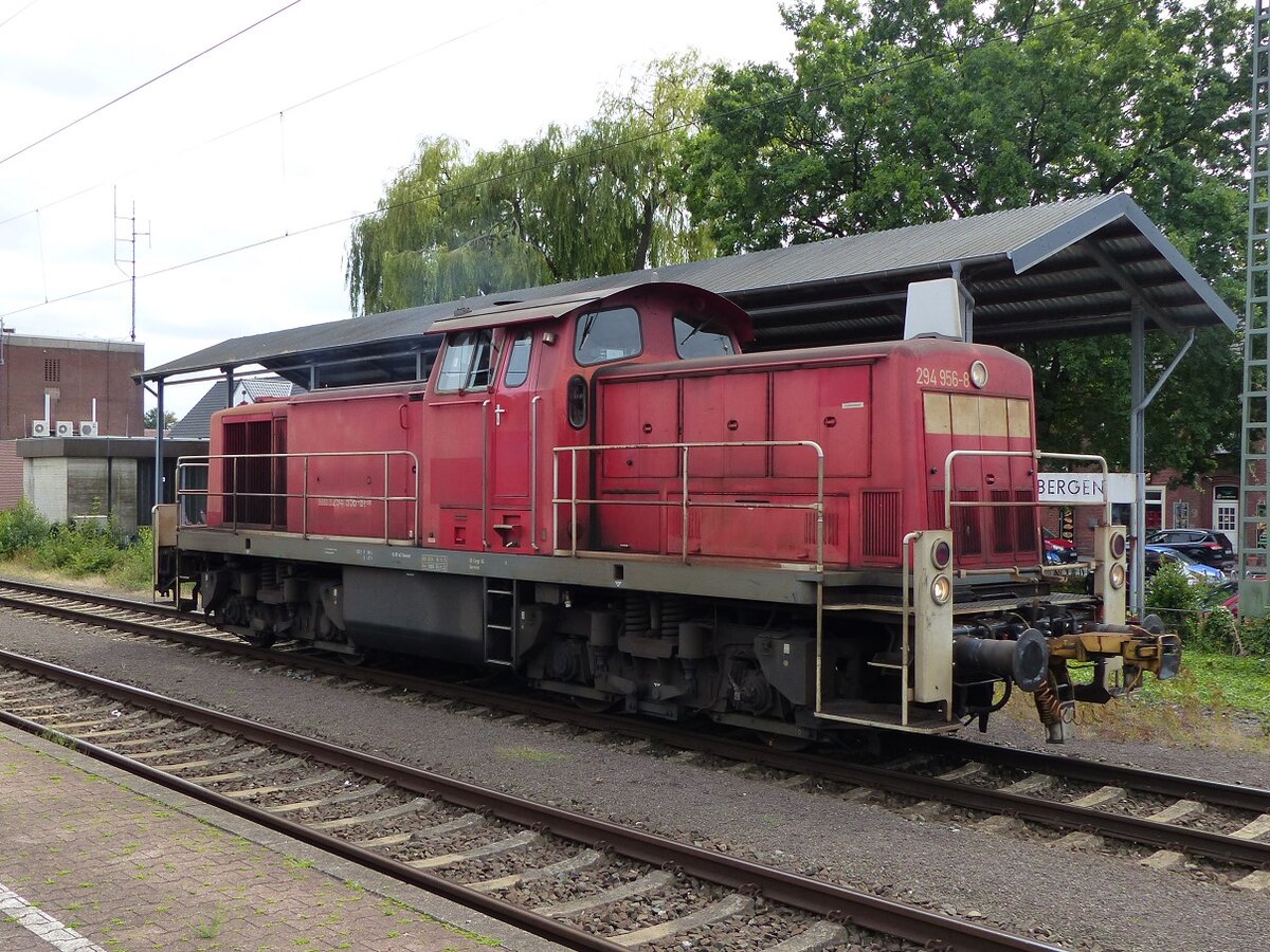 294 956 rangiert in Salzbergen, 01.08.2022