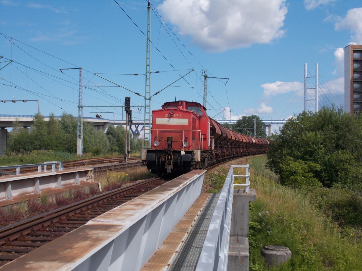 298 317,am 26.Juni 2014,in Stralsund Rügendamm.