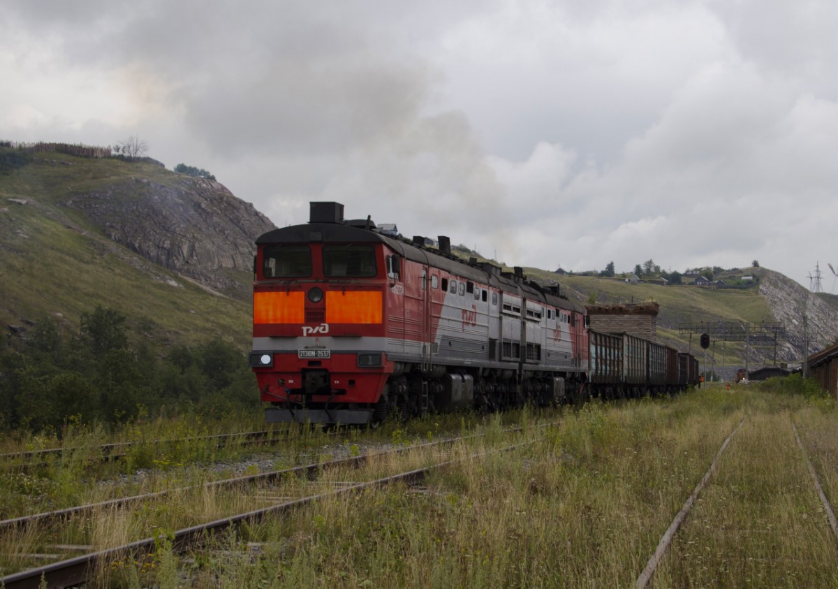 2TE10M-2637
Station Katav-Ivanovsk, Chelyabinsk region, 5.08.2015