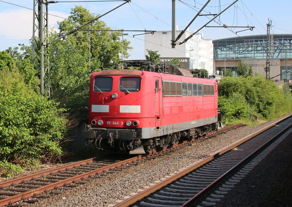 30.5.18 Hannover Messe Laatzen. 151 040 abgestellt