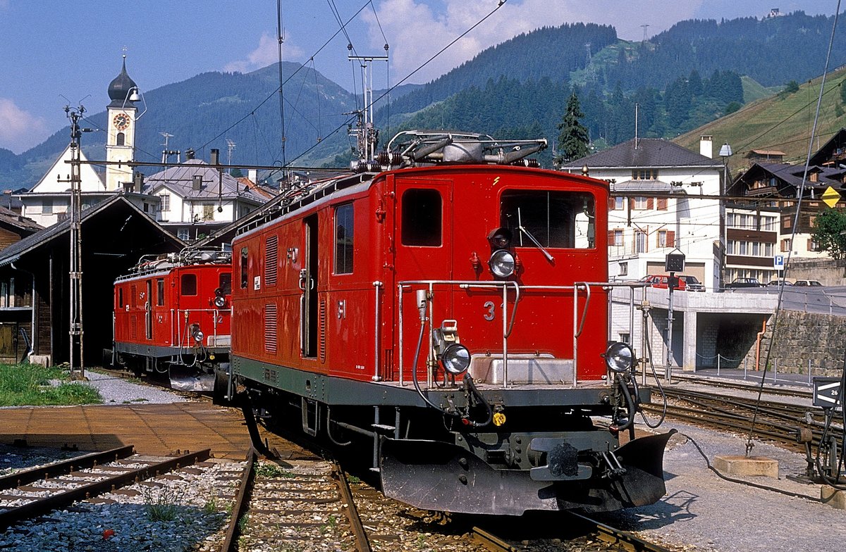 31 + 32  Disentis  26.06.89  