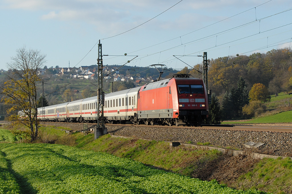 31.10.2017 Streckenabschnitt Uhingen 101 068-5
