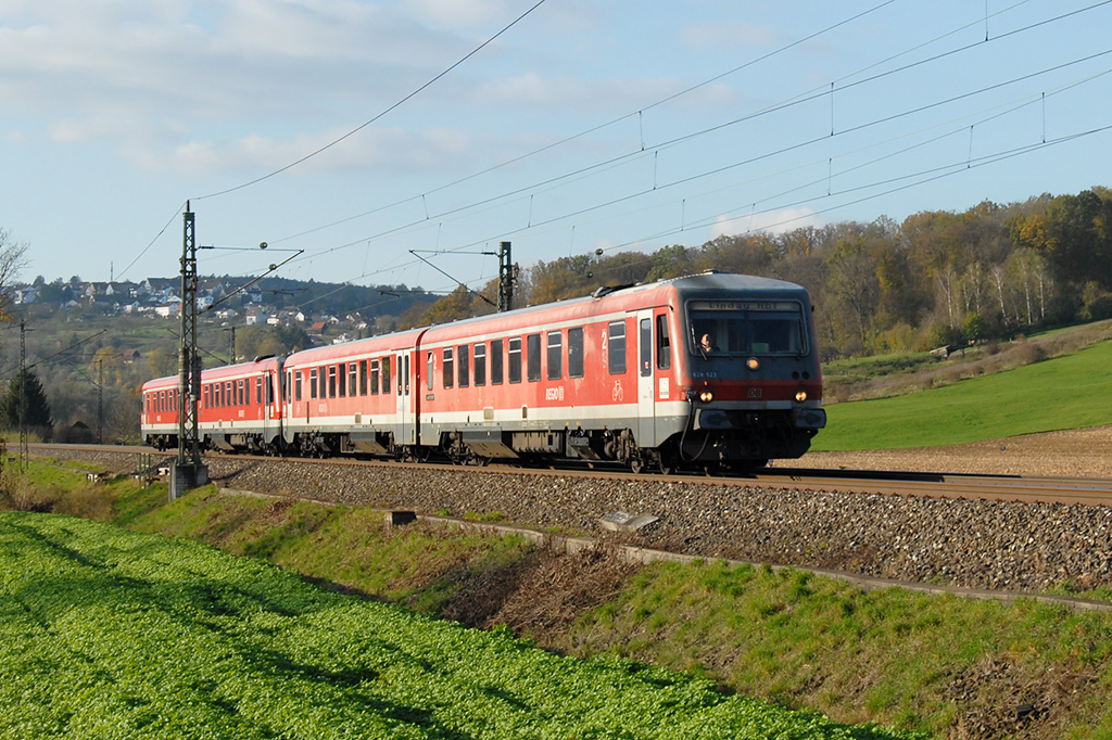 31.10.2017 Streckenabschnitt Uhingen 628 523
