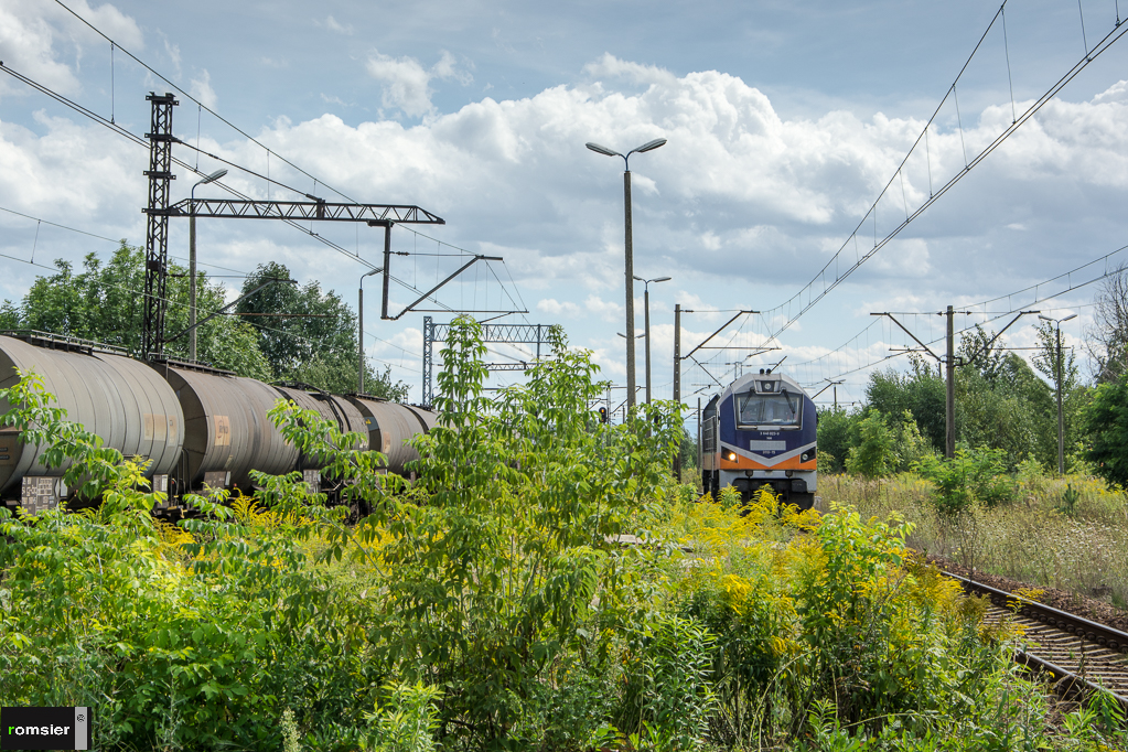 311D-15 der DB Schenker Rail Polen in Bieruń Nowy(Oberschlesien)am 18.08.2014.