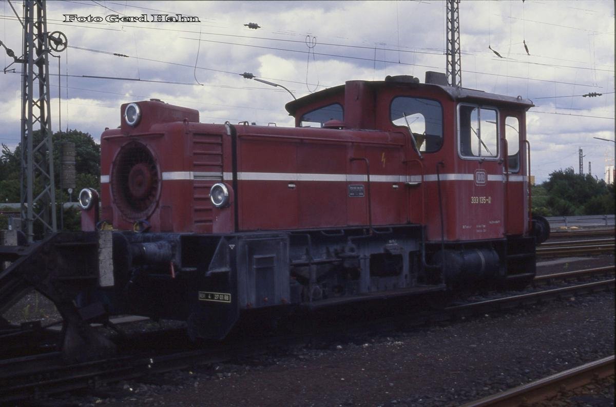 333135 am 3.7.1988 in Frankfurt Griesheim