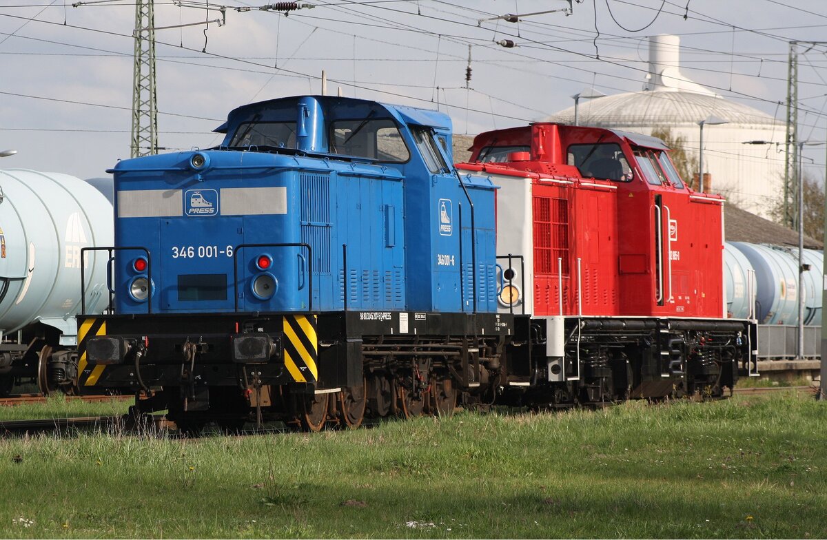 346 001-6 | 345 207-5 und 202 885-0 | IntEgro | Anklam | April 2024