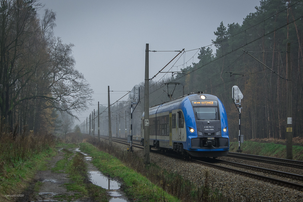 34WEa-001 bei Tychy(Tichau)am 15.11.2019.