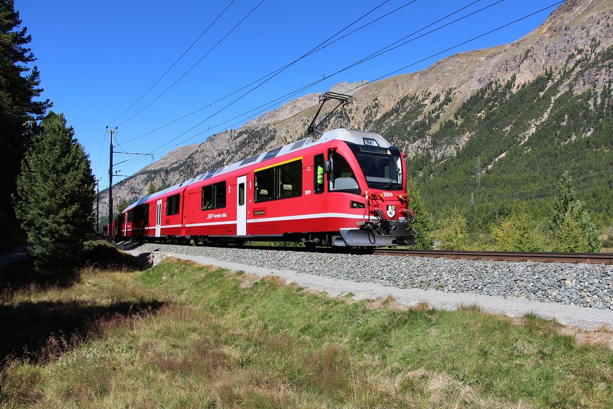 3509 zwischen Morteratsch und Surovas, am 23.9.2014