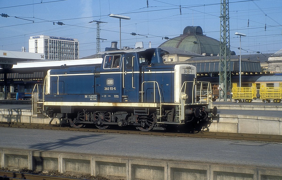 360 113  Nürnberg Hbf  15.10.90