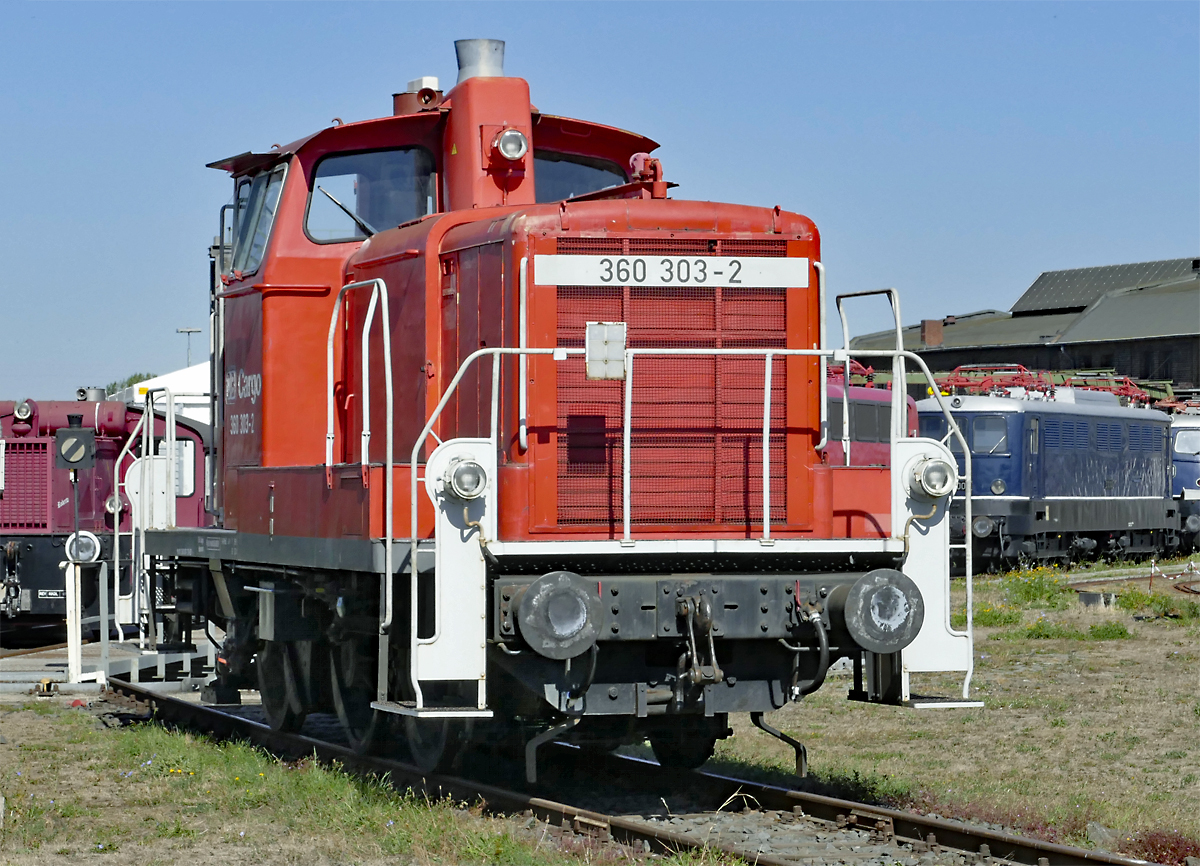 360 303-3 in DB-Museum Koblenz-Lützel - 13.09.2018