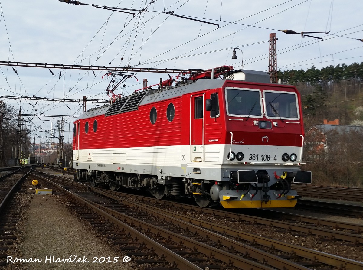361 108-4 ZSSK, Praha ONJ, 12.04.2015