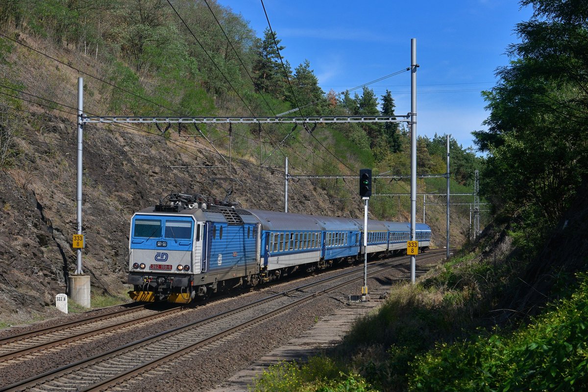 362 159 mit einem Os am 26.08.2015 bei Tynec nad Labem. 