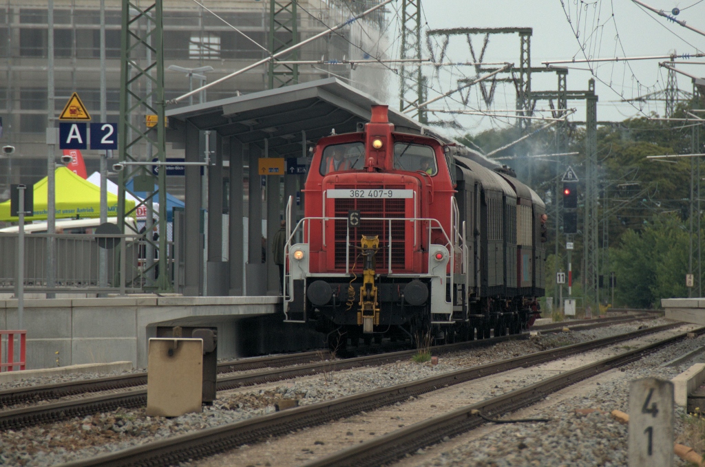 362 407 am 14.09.13 am neuen S-Bahnhalt Freiham