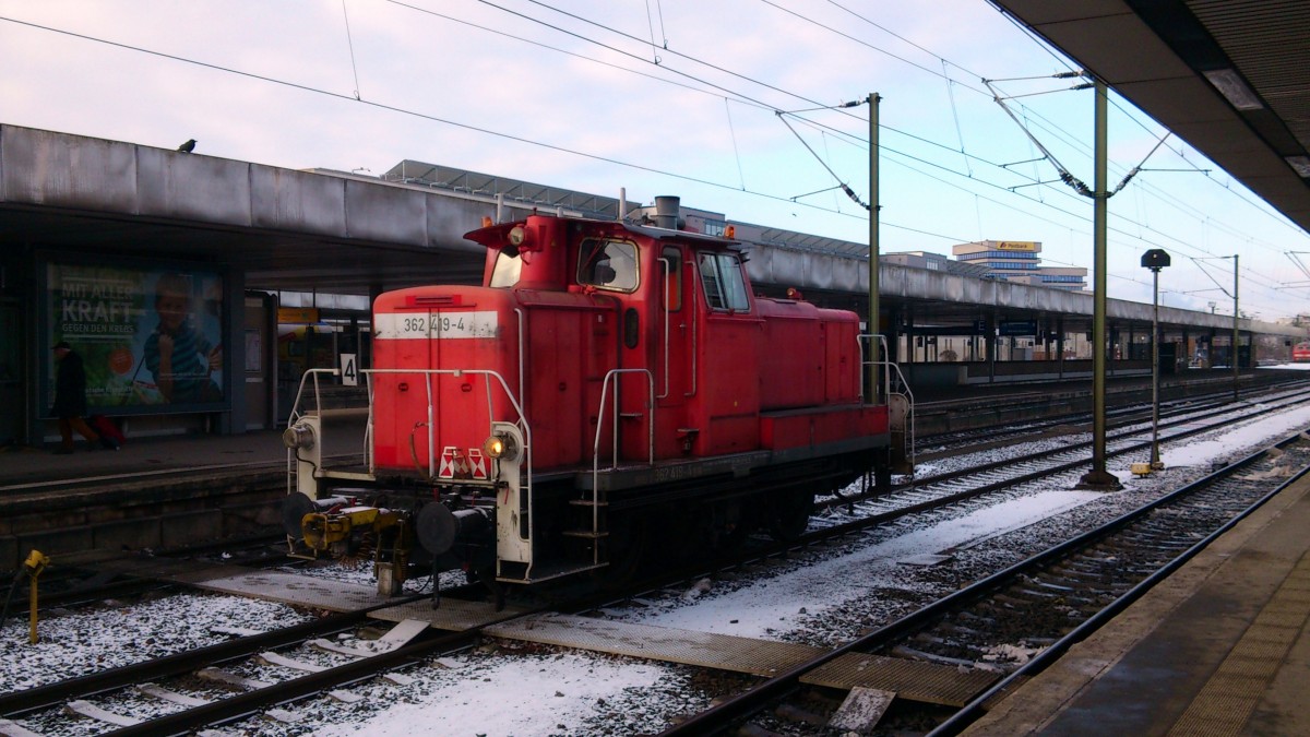 362 419-4 am 11.12.2012 in Hannover Hbf.