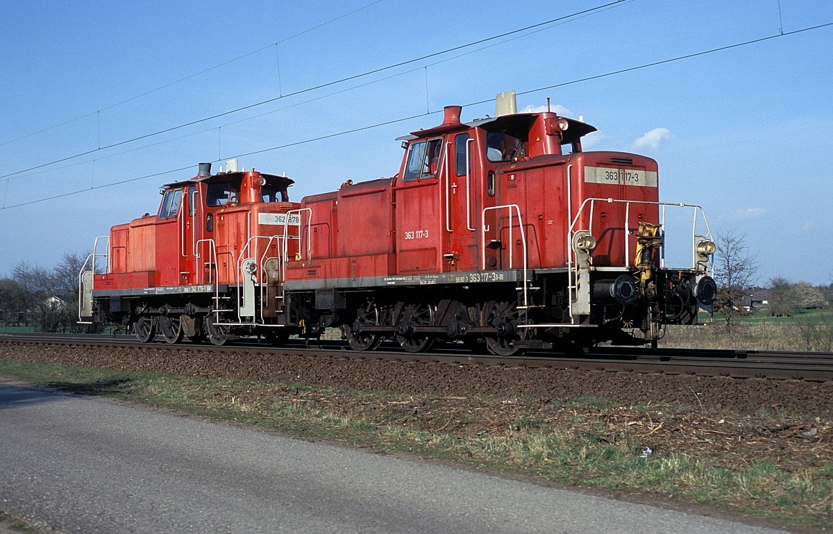 363 117 + 362 878  Waghäusel  25.03.11