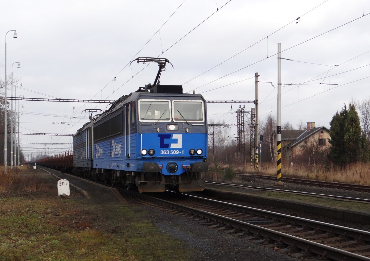 363 509 und 363 521 sind am 06.01.14 zusehen in Citice.