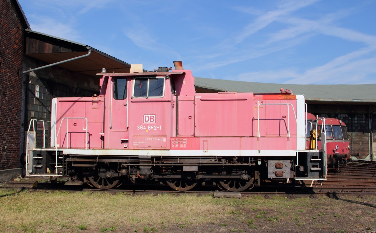 364 882-1 DB in Lichtenfels am 07.09.2013. (Besuchertage im Depot Lichtenfels des DB Museums)