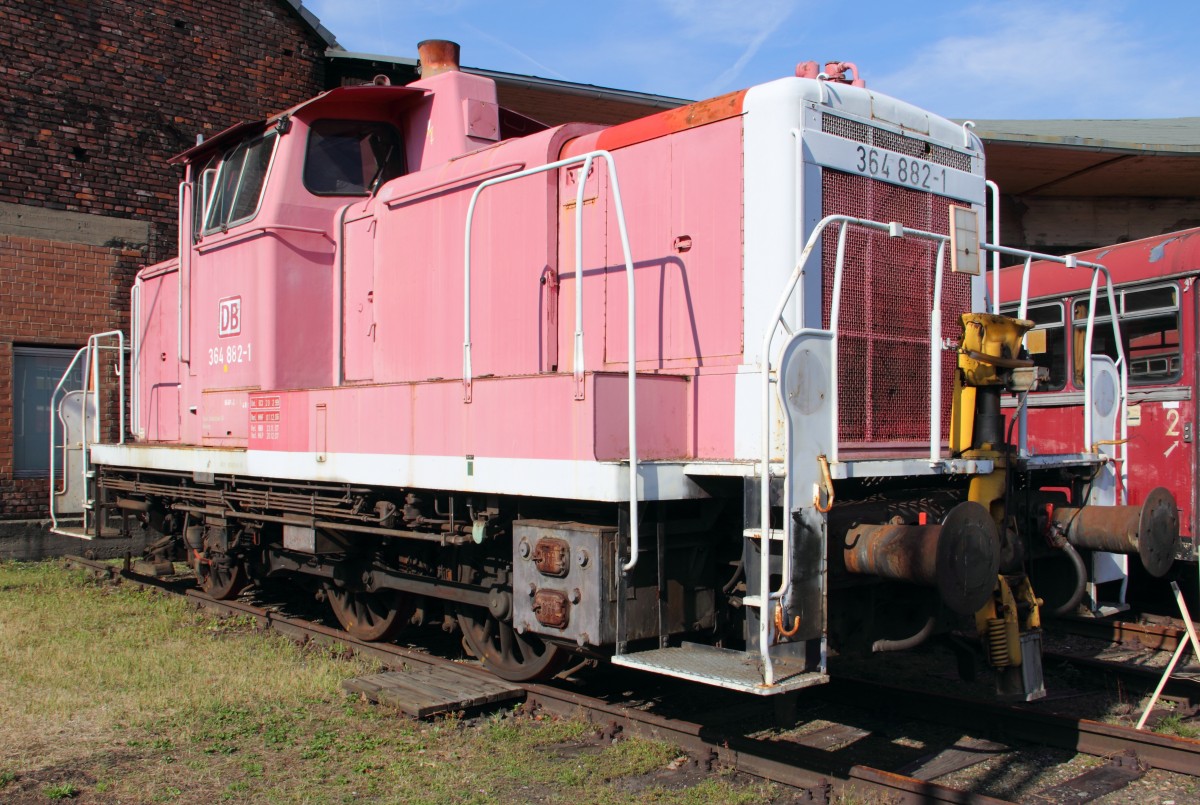 364 882-1 DB in Lichtenfels am 07.09.2013. (Besuchertage im Depot Lichtenfels des DB Museums)