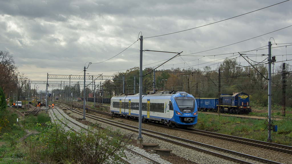 36WEa008 in Bahnhof Tychy am26.10.2018.
