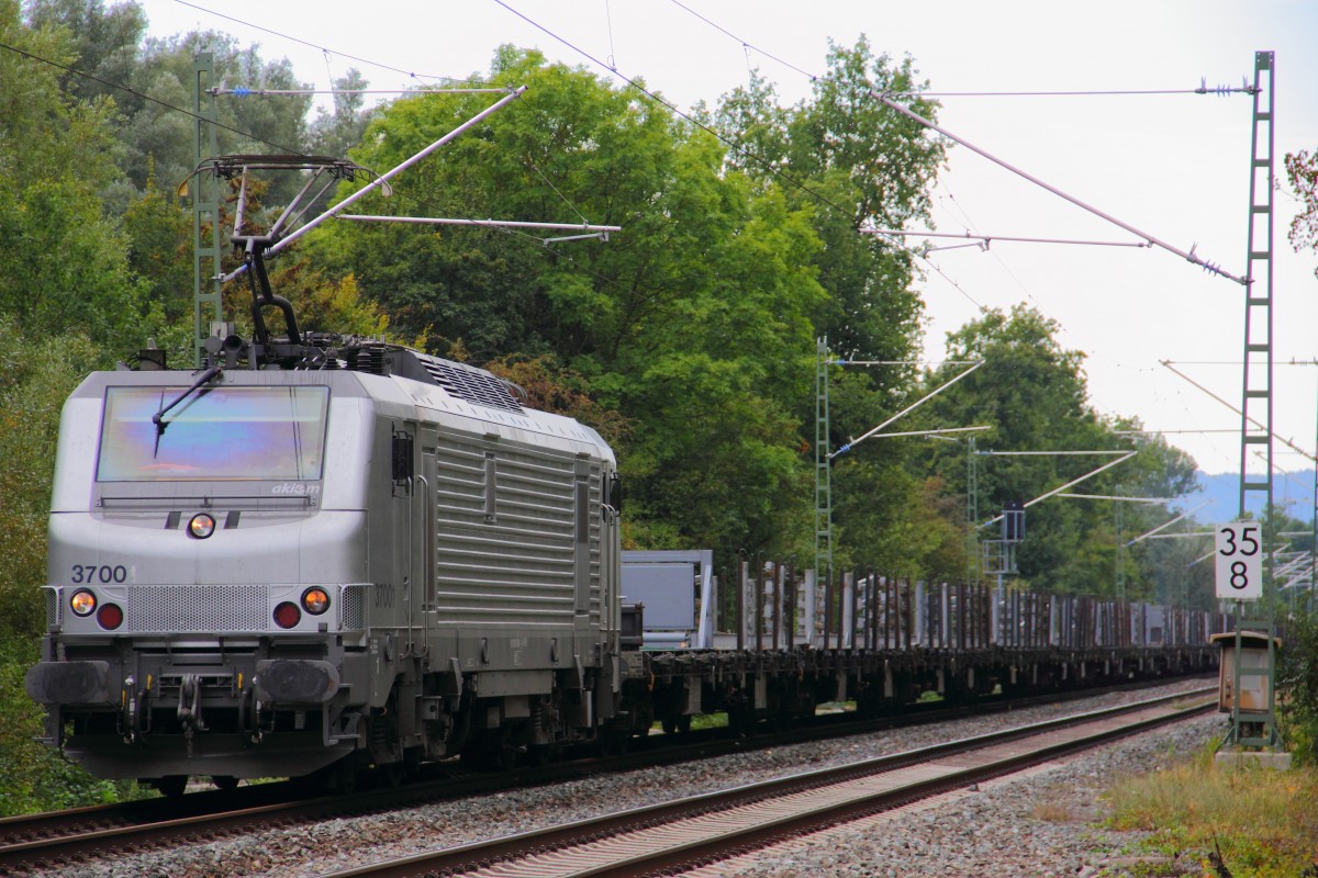 37001 CTL Logistik bei Michelau am 18.09.2014.