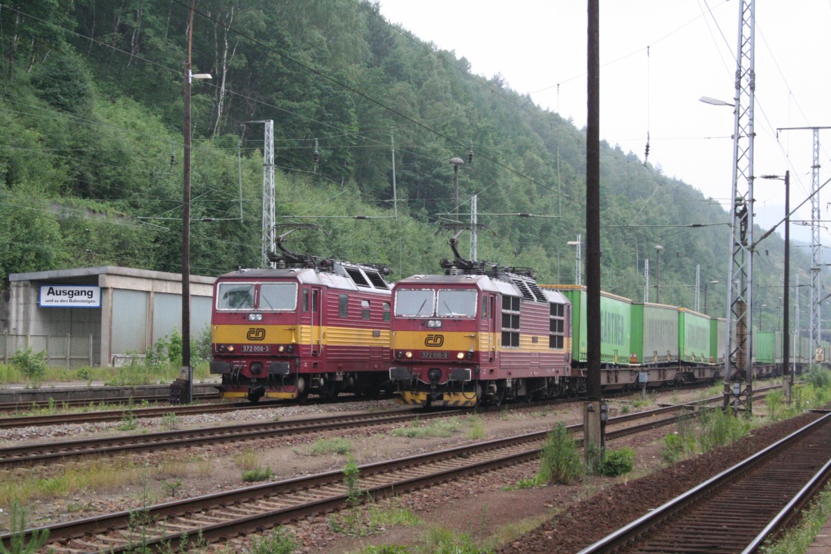 372 006-3 + 372 010-9 Bad Schandau 17.06.2006