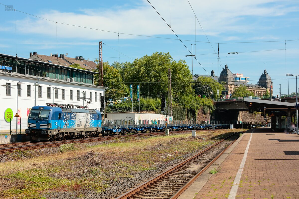 383 016-3 CD Cargo  Frantisek Krizik  (1847-1941) in Wuppertal, Juli 2025.
