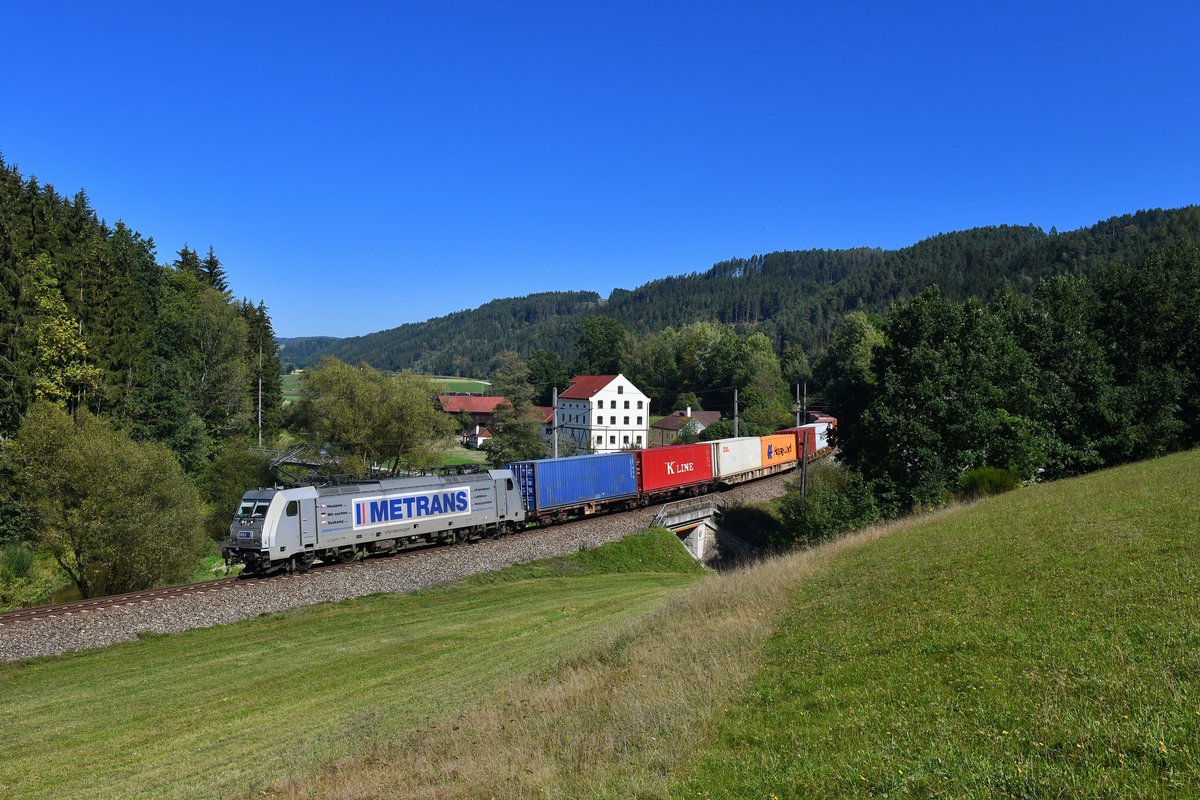 386 019 mit TEC 41501 am 12.09.2018 bei Kefermarkt. 