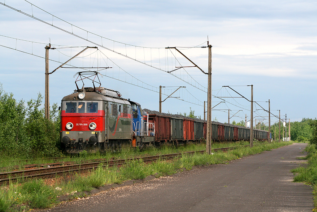 3E/1M-368 + SM42 DGT - Dąbrowa Grnicza Towarowa (12.06.2013)