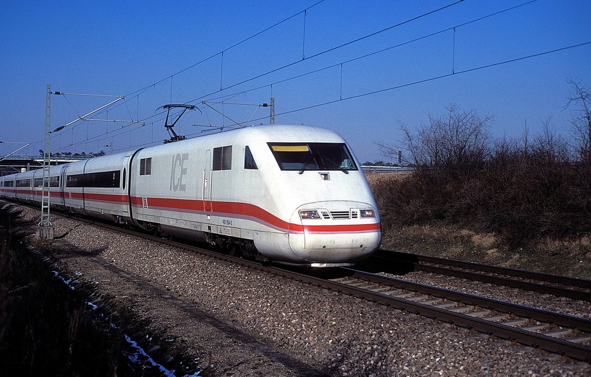 401 054  bei Hockenheim  02.02.98
