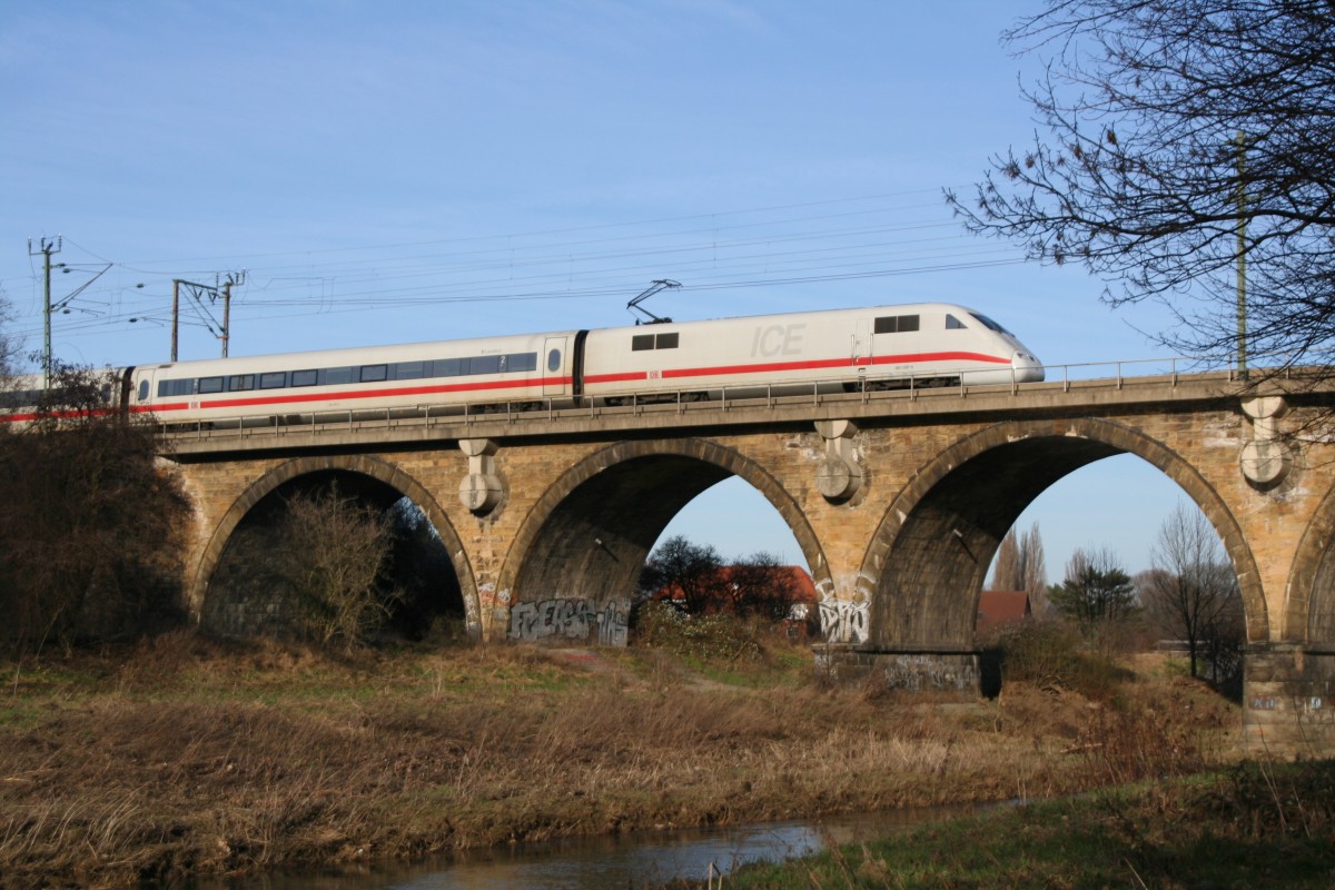 401 057-5 Landshut Hildesheim Innerstebrücke 13.01.208