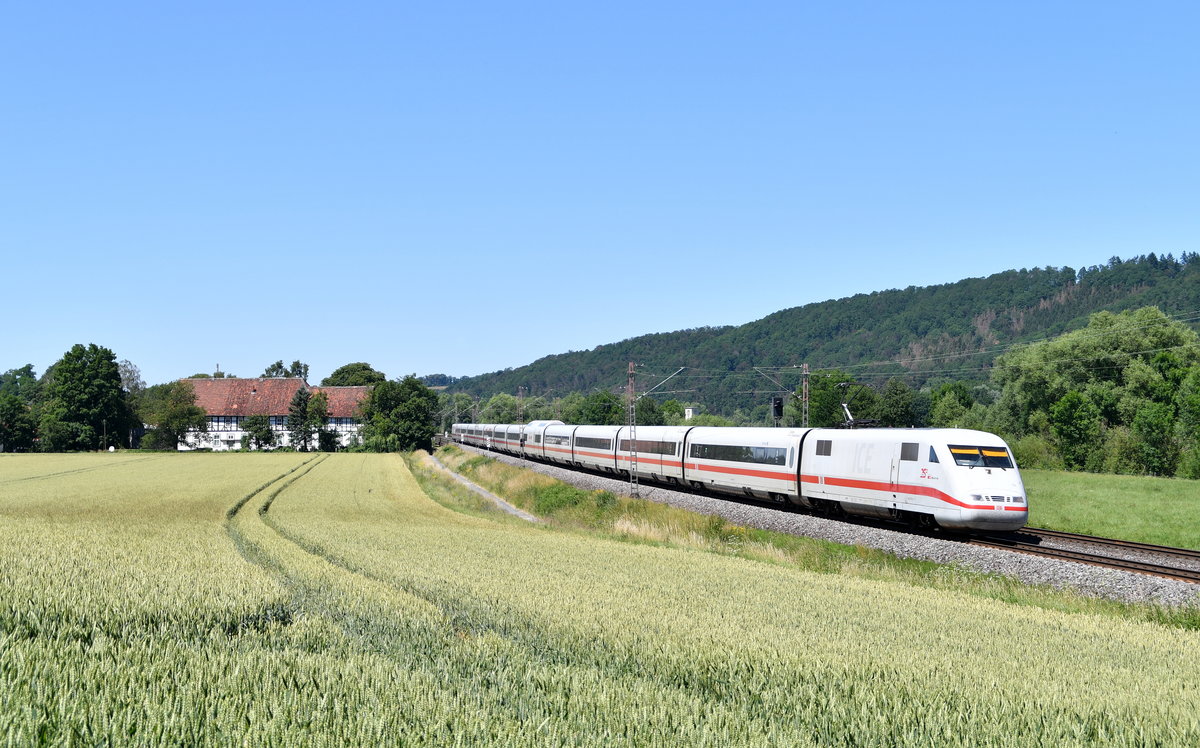 401 577/077  Rendsburg  als ICE 373 (Berlin Ostbahnhof - Interlaken Ost) am 29.06.2019 bei Wispenstein