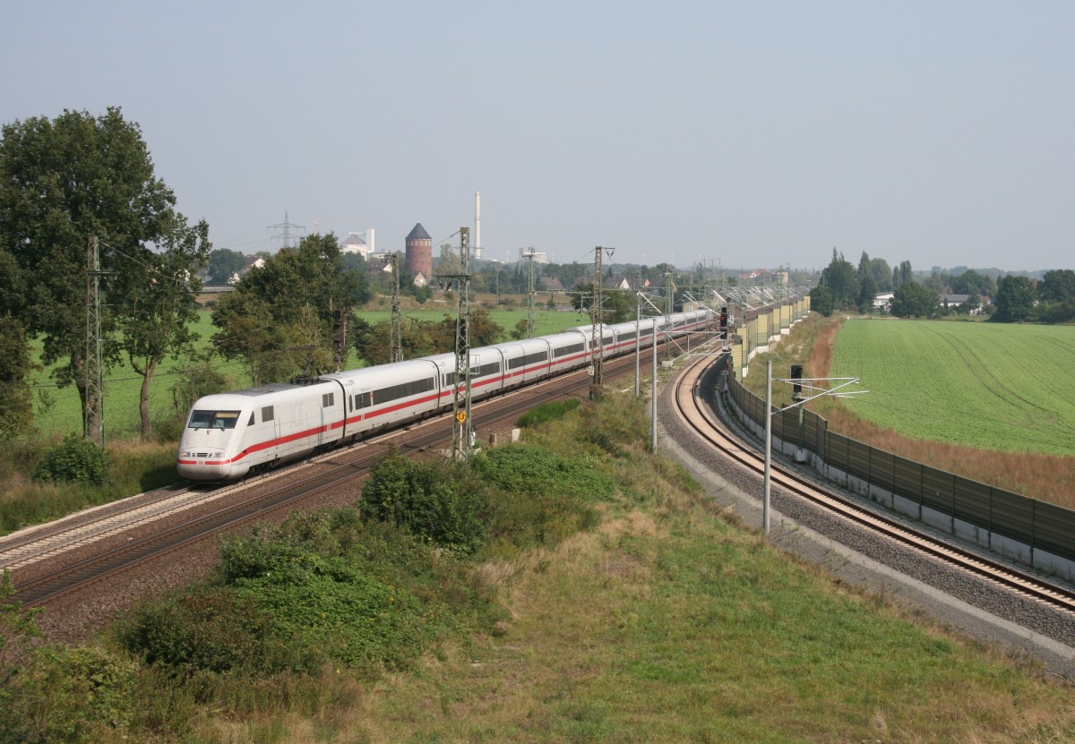 401 xxx als ICE 789 (Hamburg-Altona–Mnchen Hbf) am 05.09.2014 in Uelzen