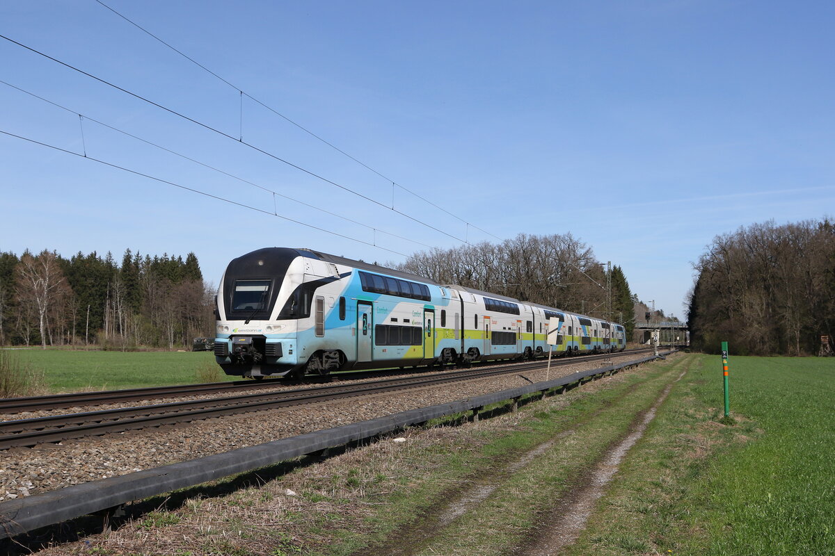 4010 027 aus Wien kommend bei Brannenburg im Inntal.