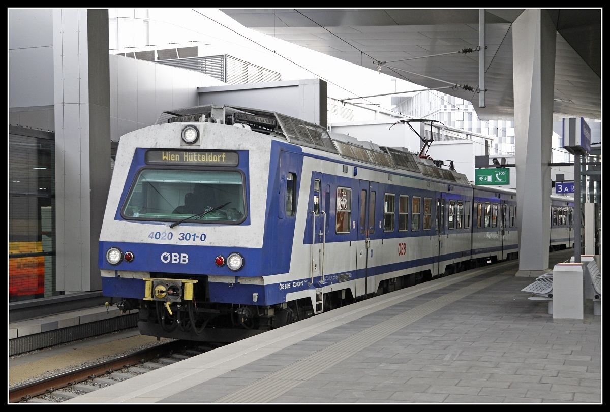 4020 301 in Wien Hbf. am 6.12.2018.