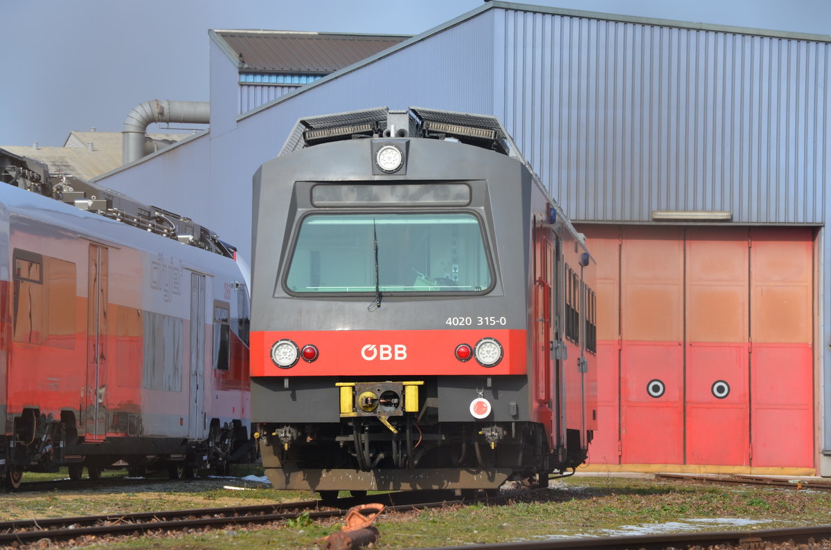 4020 315-0 in Wien - Technisches Service Öbb Jedlersdorf 11.02.2018