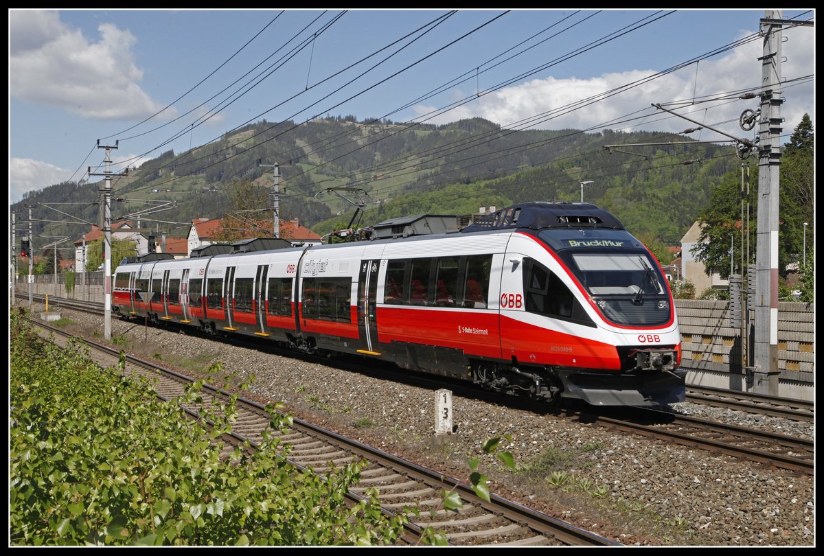 4024 040 bei Bruck an der Mur am 6.05.2020.