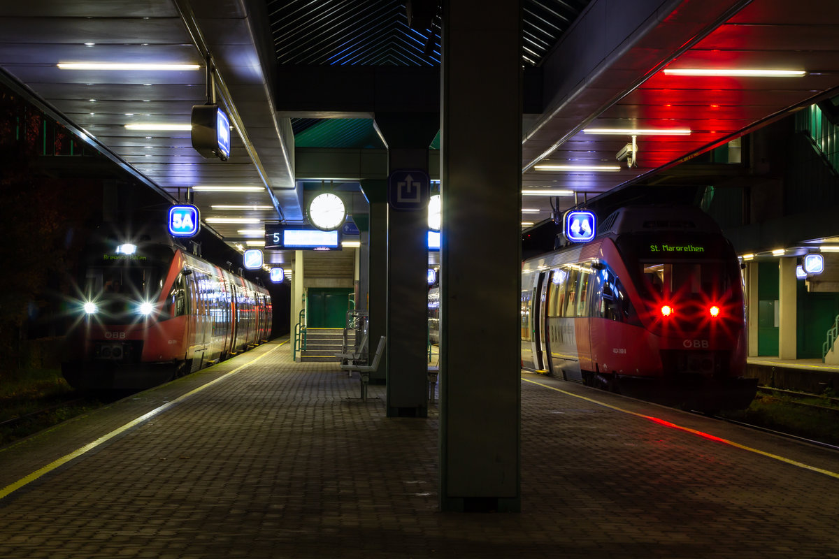 4024 086-3 und 098-8 in Bregenz. 1.11.20