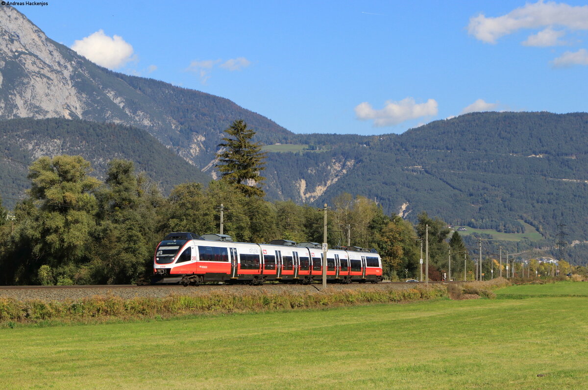 4024 104 als S 5156 (Jenbach-Ötztal) bei Rietz 16.10.21