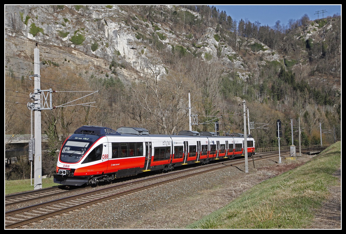 4024 106 bei Peggau - Deutschfeistritz am 21.03.2019.