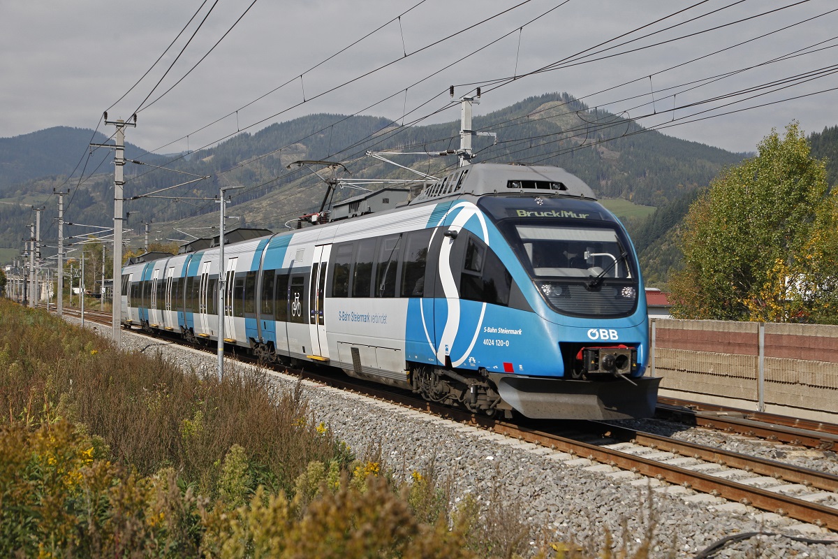 4024 120 bei Bruck an der Mur am 2.10.2017.