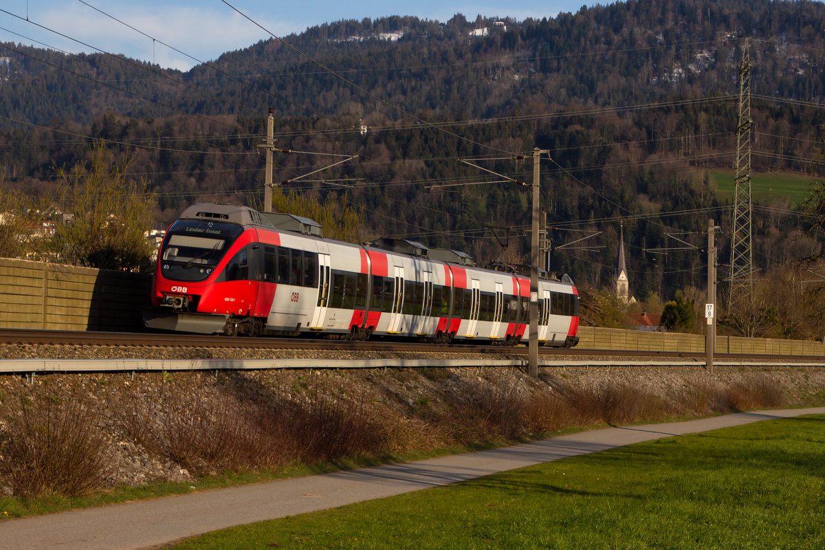 4024 126-7 bei Schwarzach. 9.4.21