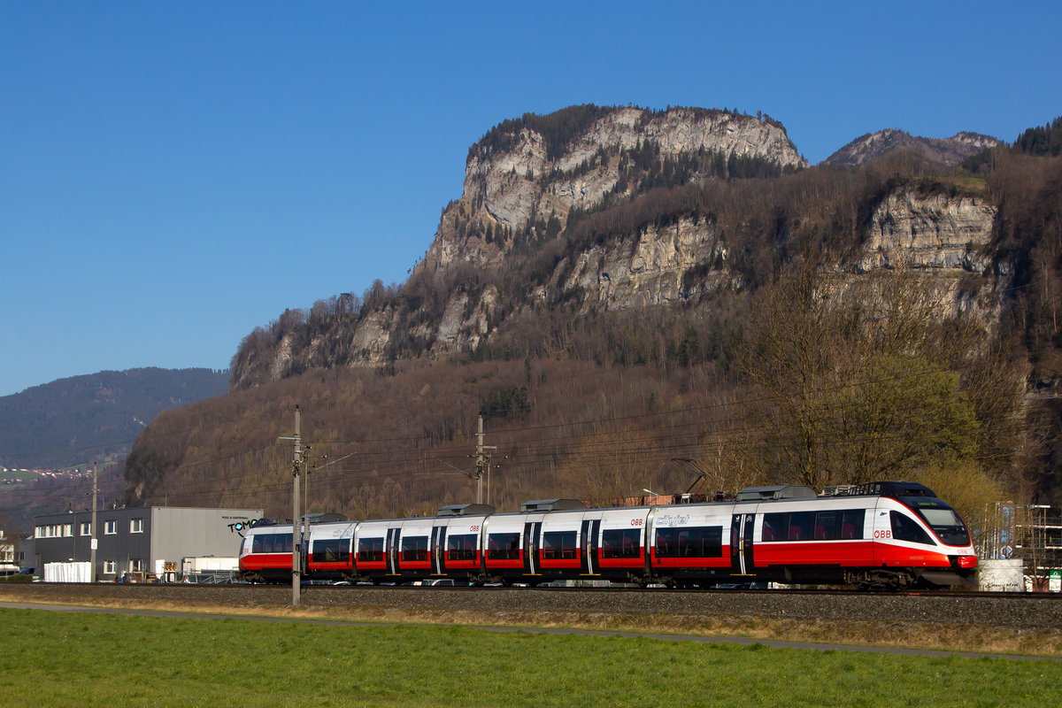 4024 133-2 zwischen Hohenems und Dornbirn. 1.4.20