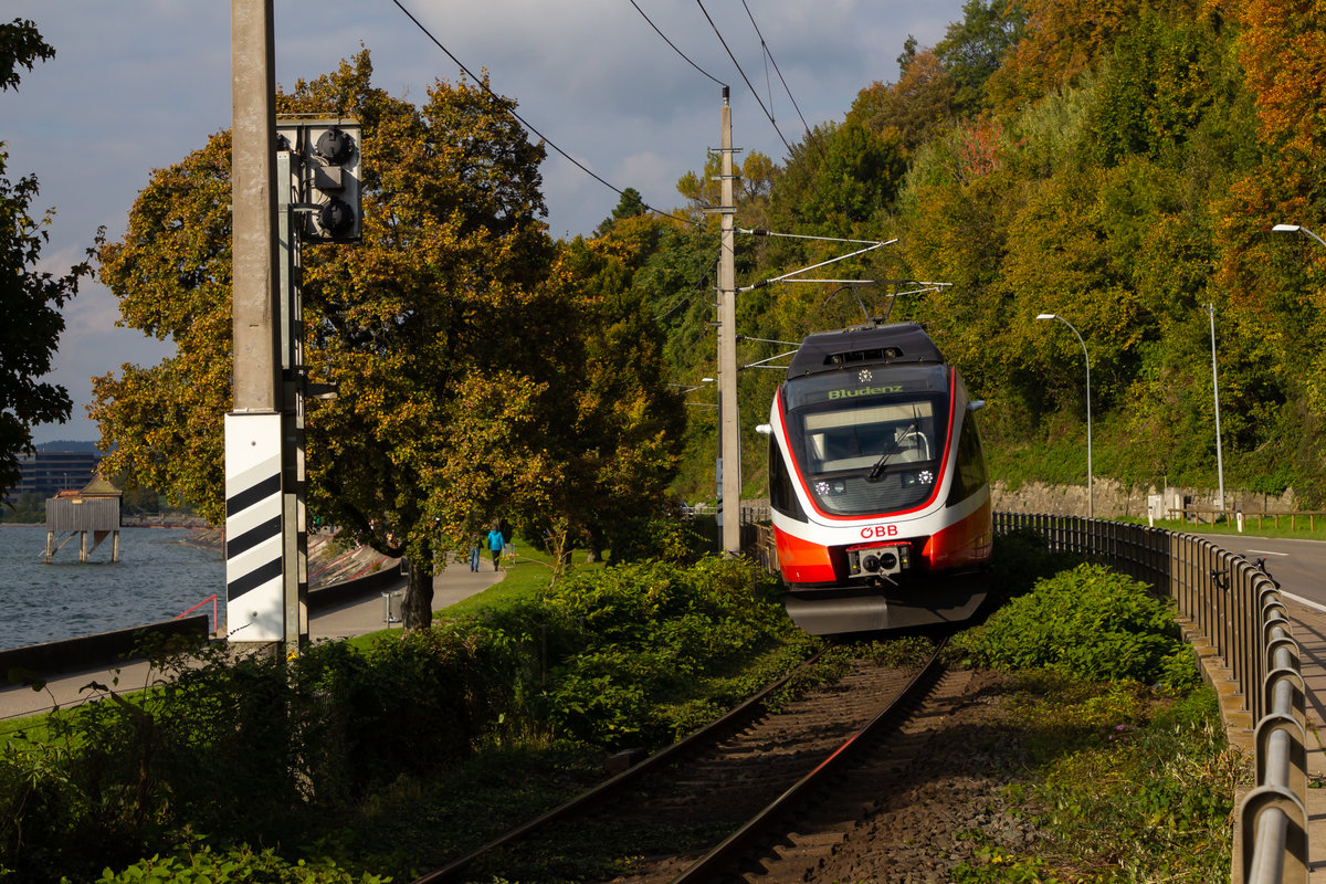 4024-137-3 bei Lochau gen Bregenz am Bodensee. 17.10.20