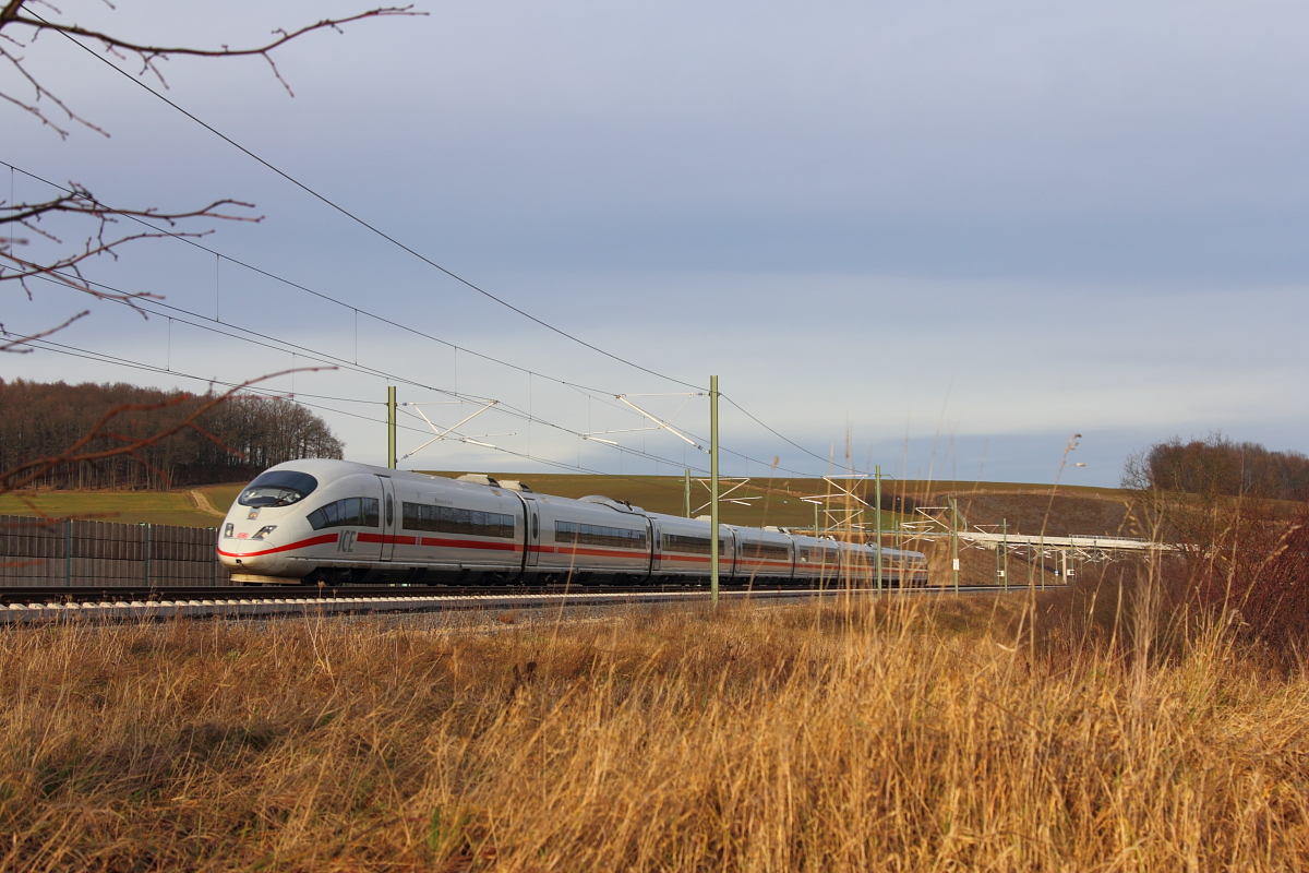 403 002-9  Hansestadt Lübeck  bei Altenbanz VDE 8.1 am 27.12.2017.