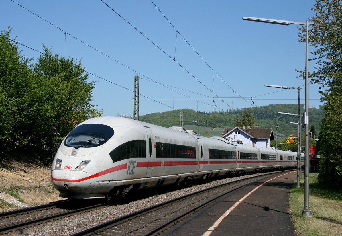 403 510 als ICE 1107 (Dsseldorf Hbf–Basel SBB) am 24.04.2015 in Schallstadt
