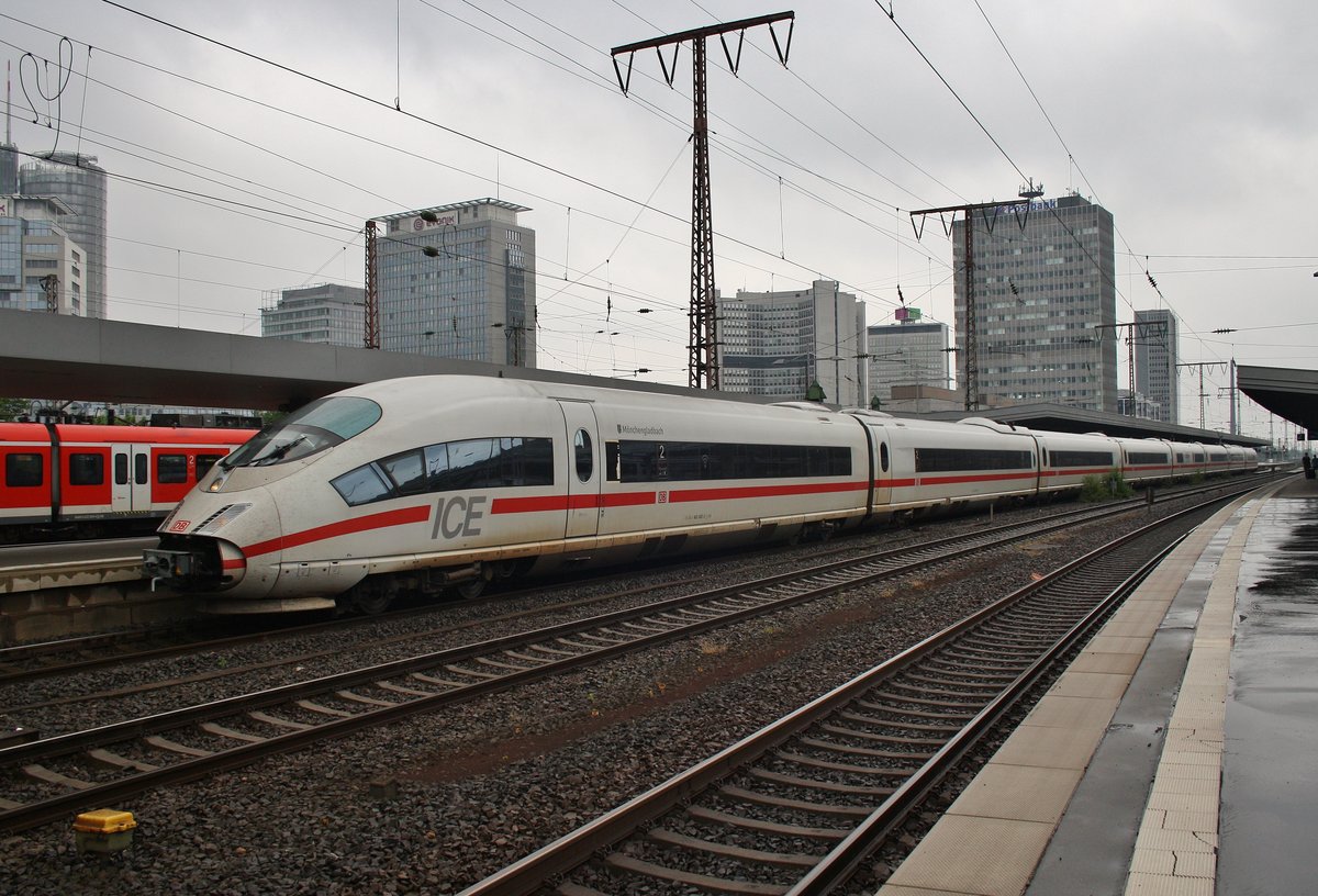 403 552-3  Mönchengladbach  steht am 2.7.2017 als ICE728 von München Hauptbahnhof nach Dortmund Hauptbahnhof im Essener Hauptbahnhof.
