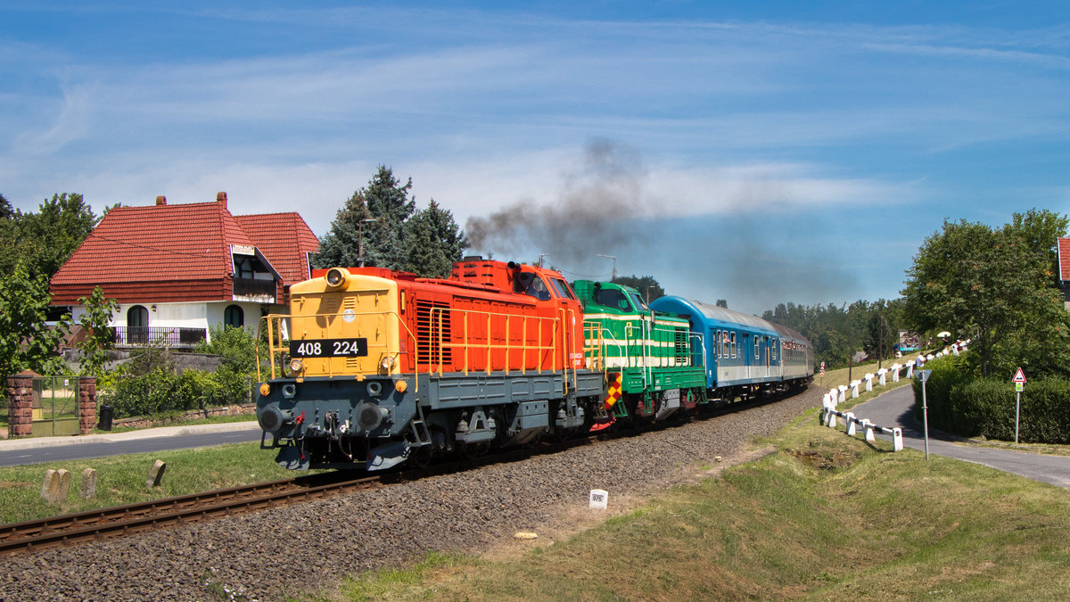 408 224-7 + M 40 219 - Ábrahámhegy 02.08.20