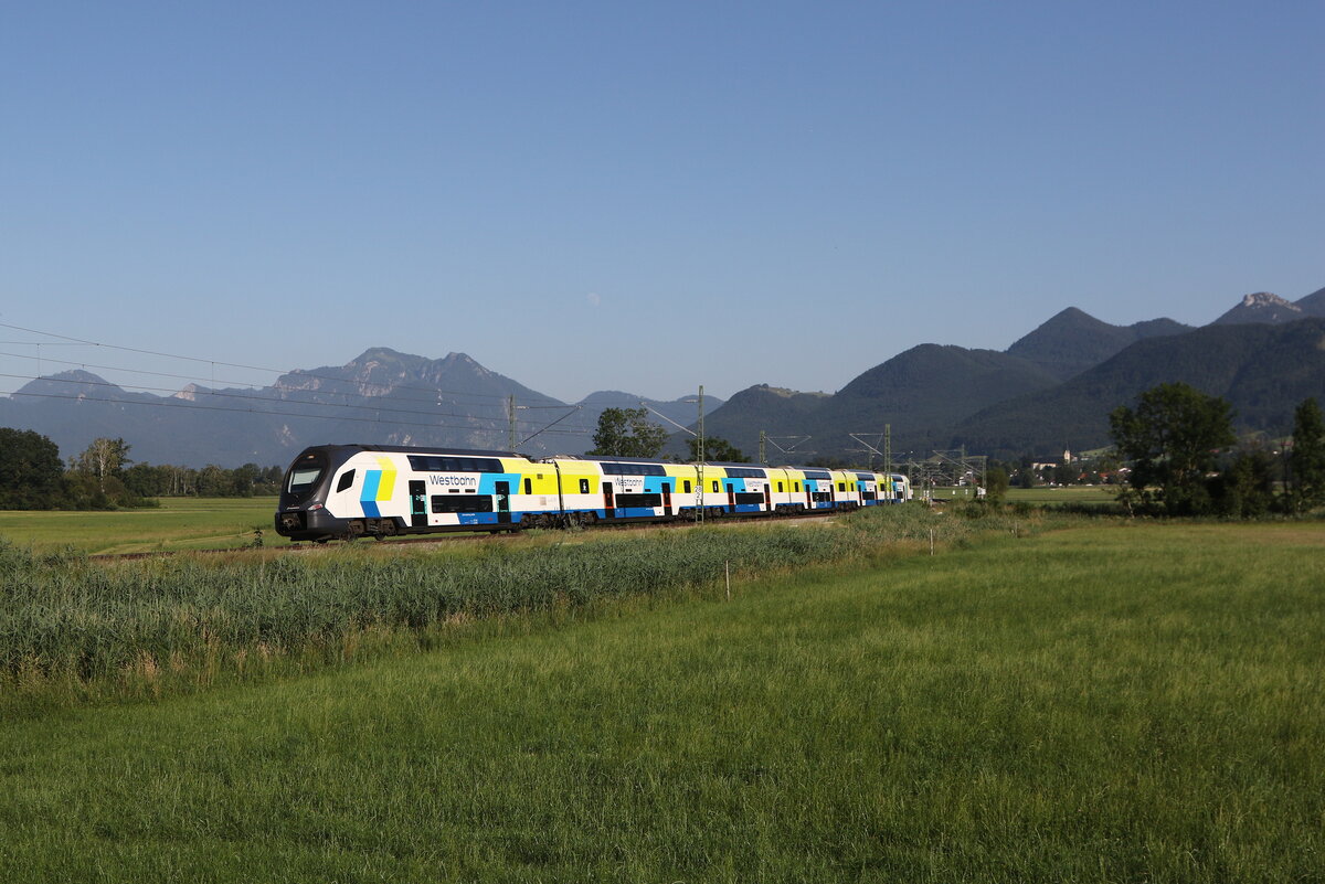 4100 xxx aus Wien kommend am 25. Juni 2026 bei Bernau am Chiemsee.